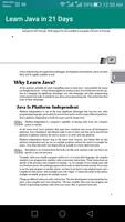 Learn Java in 21 Days capture d'écran 2