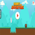 Rabbit Run Adventure Game لعبة
