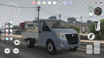 Russian Gaz Light City Truck 포스터