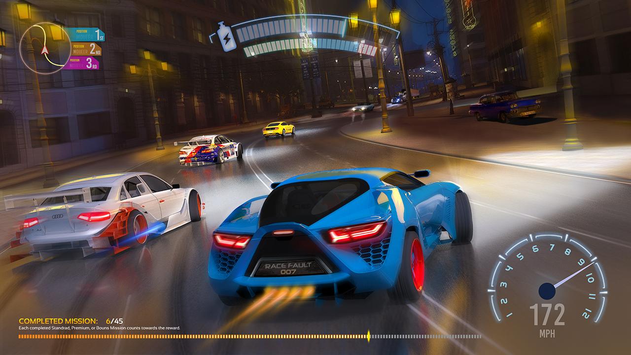 Уличные гонки 3d игра