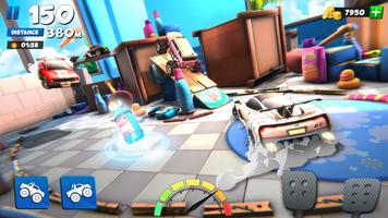 Race Car Driving Crash game imagem de tela 1