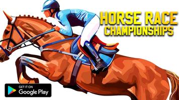 Horse Racing Sports 3D Plakat