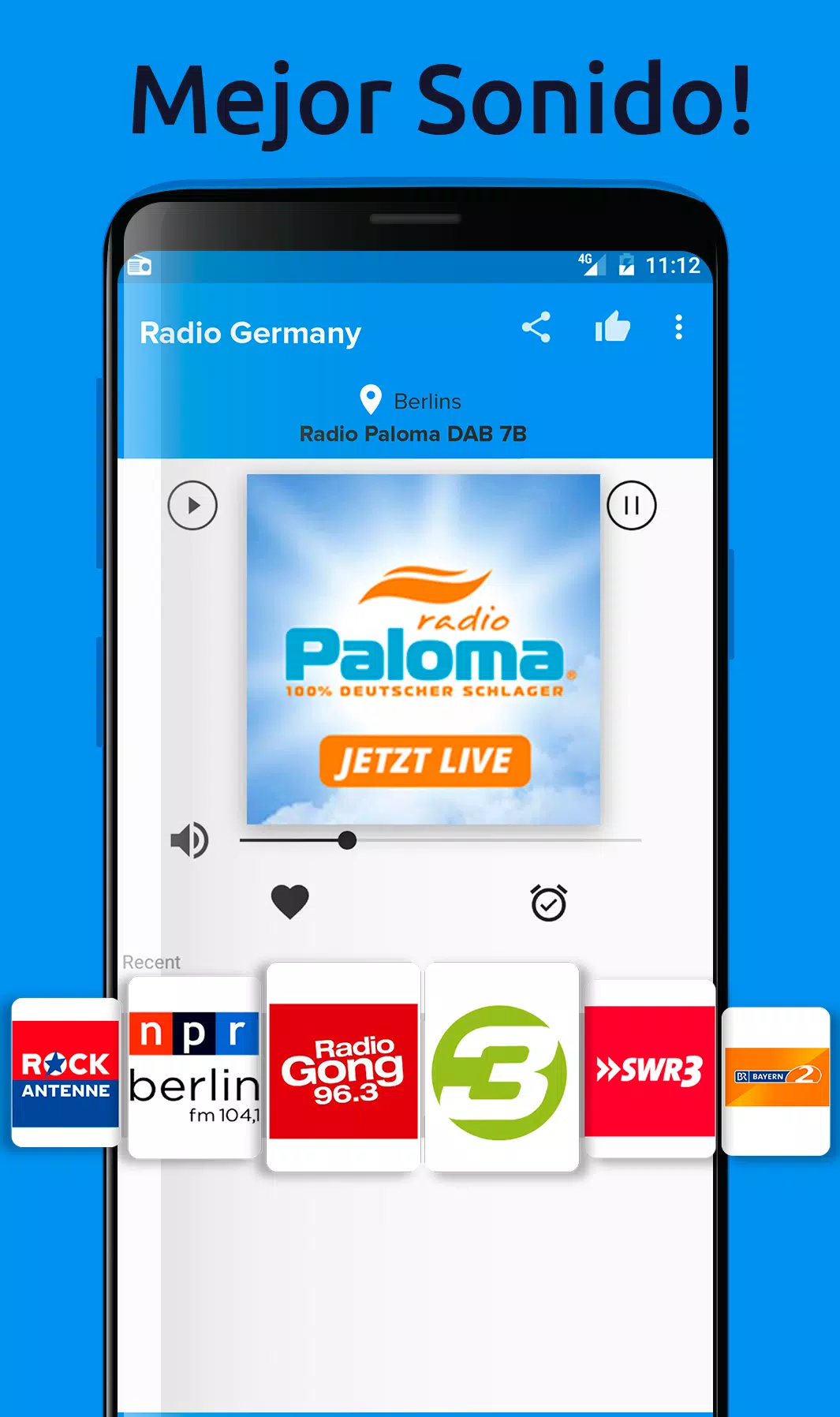 Descarga de APK de Radio Alemania Gratis Online - Emisoras FM para Android