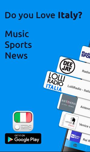 Download Radio Italy latest 3.1.2 Android APK