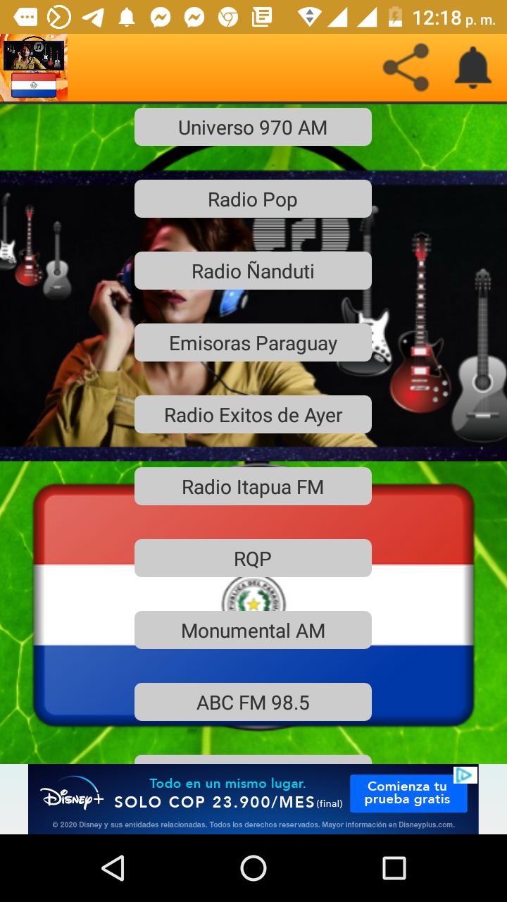 Radio Colmenar Paraguay Fm für Android - APK herunterladen