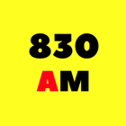 830 AM Radio stations online ไอคอน
