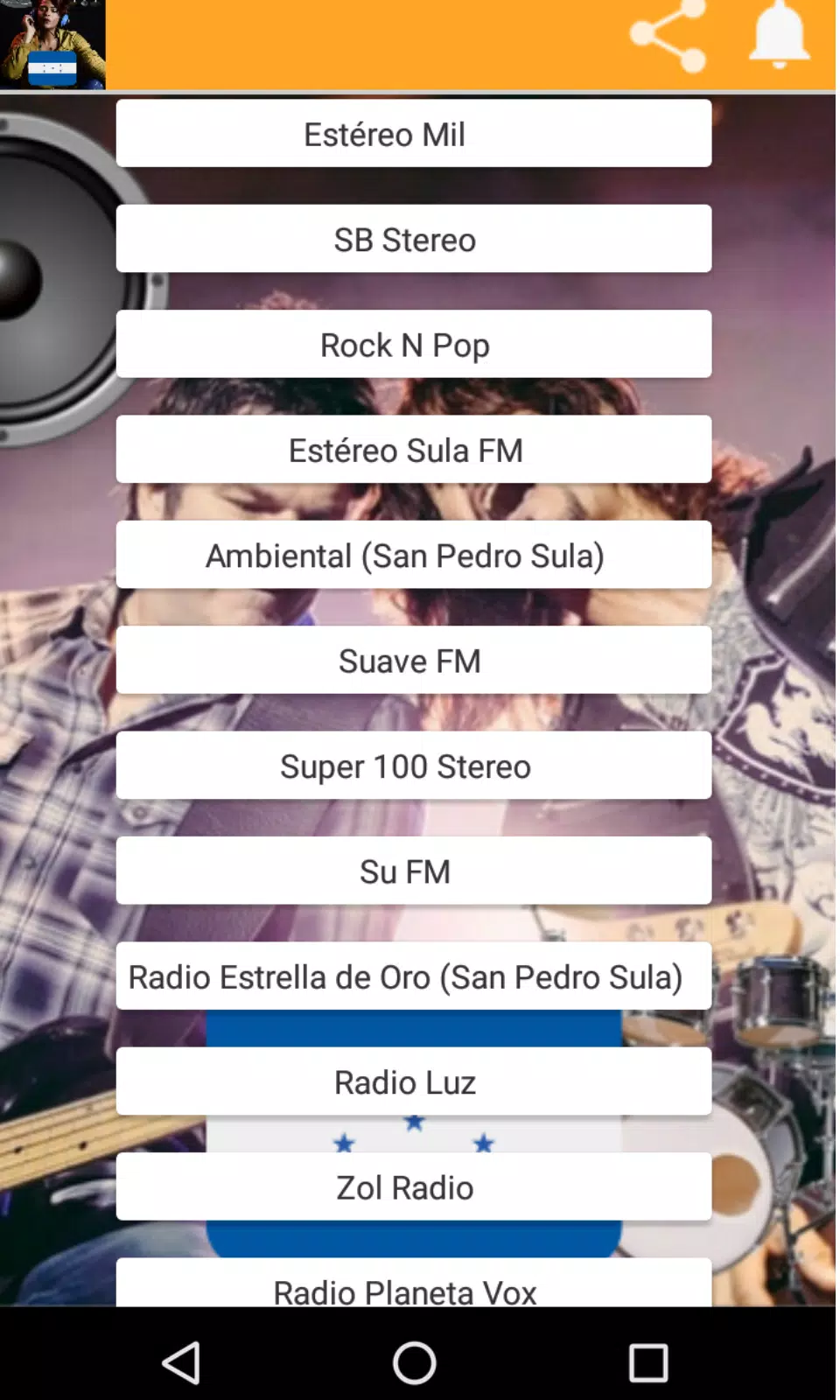 Delgado Hora centavo Radio America De Honduras En Vivo APK voor Android Download