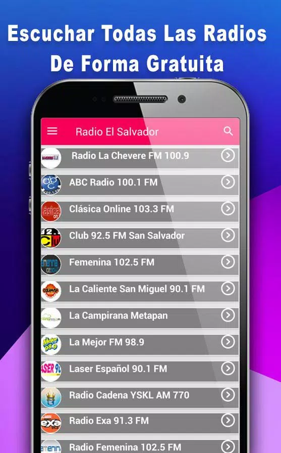 Radios De El Salvador APK pour Android Télécharger