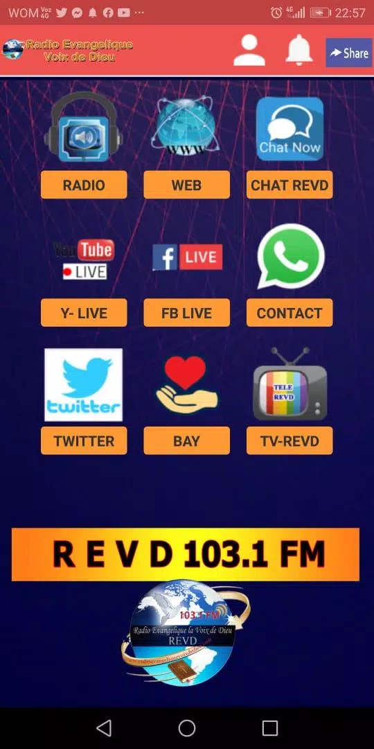 Radio Evangelique Voix de Dieu APK for Android Download