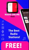 Radio Online Malta - Free Radios AM FM โปสเตอร์