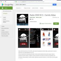 RADIO 2000 - CAMILO ALDAO Affiche