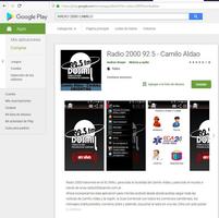 RADIO 2000 - CAMILO ALDAO Plakat