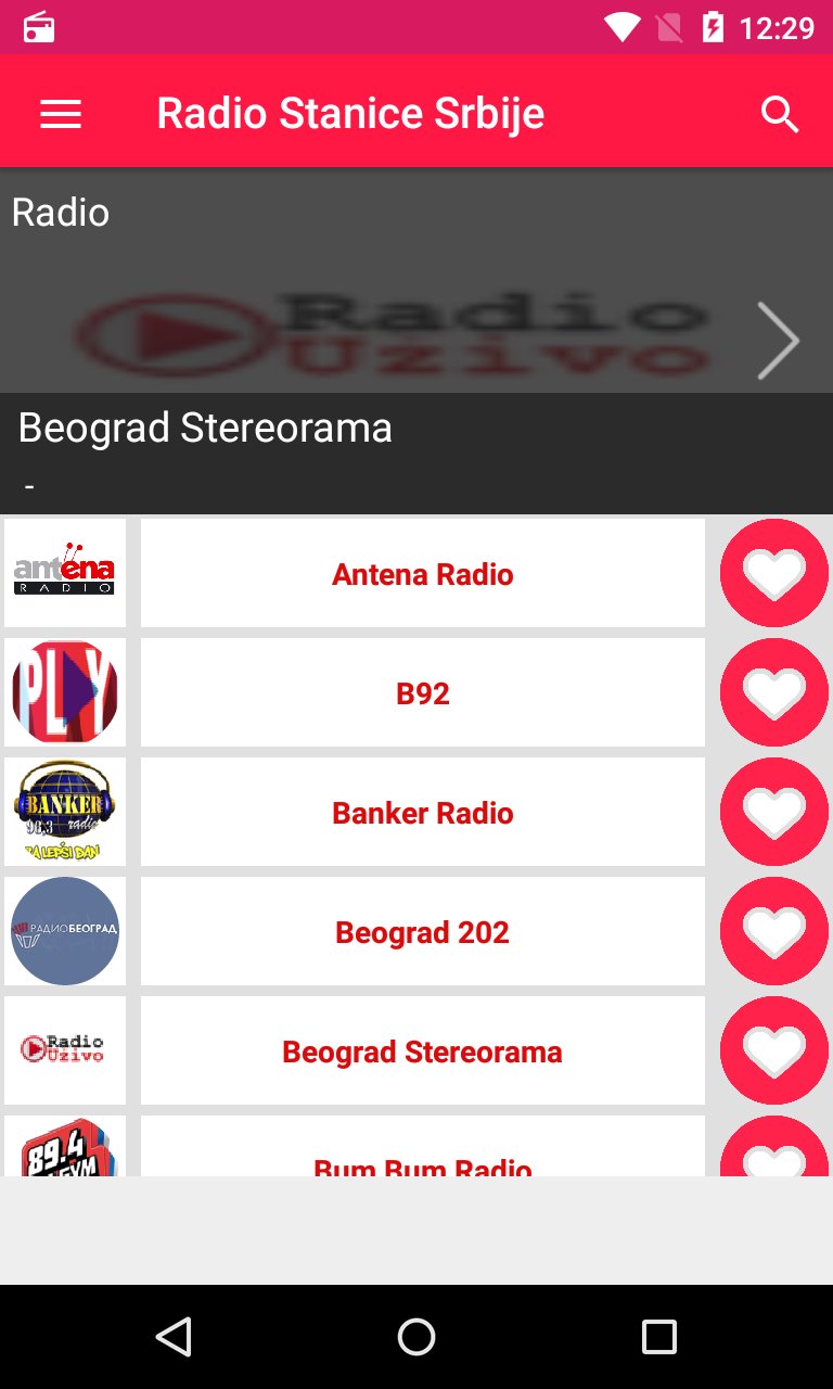 Radio Stanice Srbije APK للاندرويد تنزيل