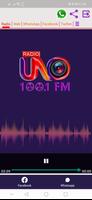 Radio Uno 100.1 Bolivia Cartaz
