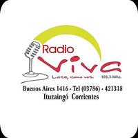 RADIO VIVA 105.3 الملصق