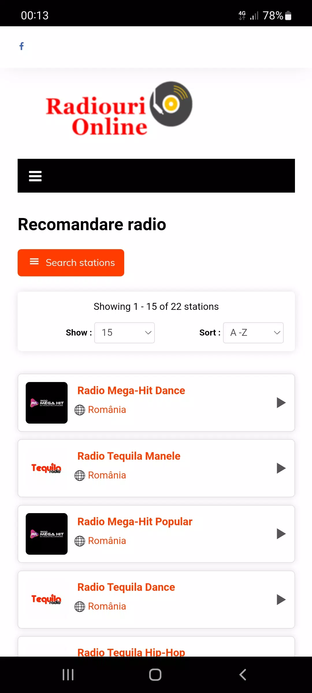 Radiouri Online Romanesti APK für Android herunterladen
