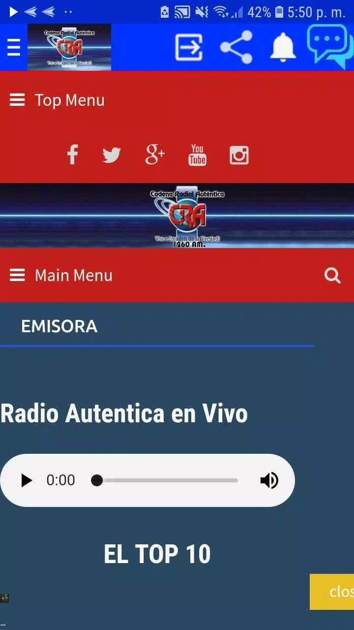 Descarga de APK de Radio Auténtica Medellin 1260 para Android
