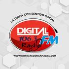 Radio Digital 106.3 FM Zeichen