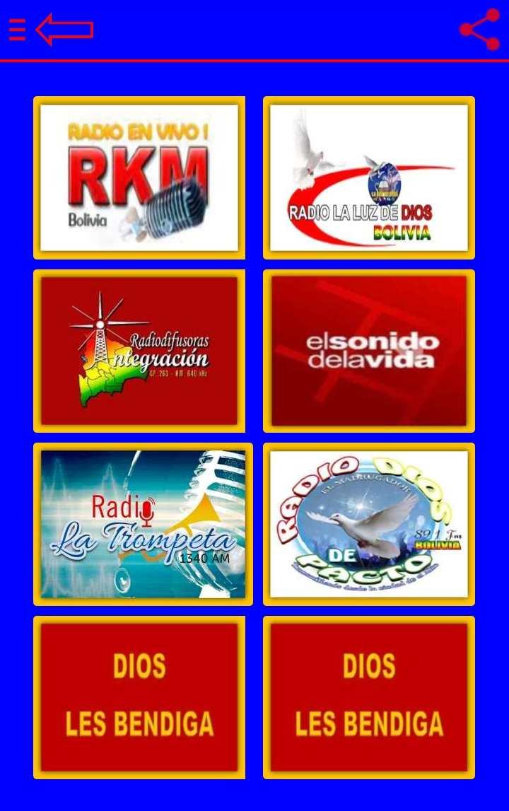 Radios Cristianas de Bolivia APK pour Android Télécharger