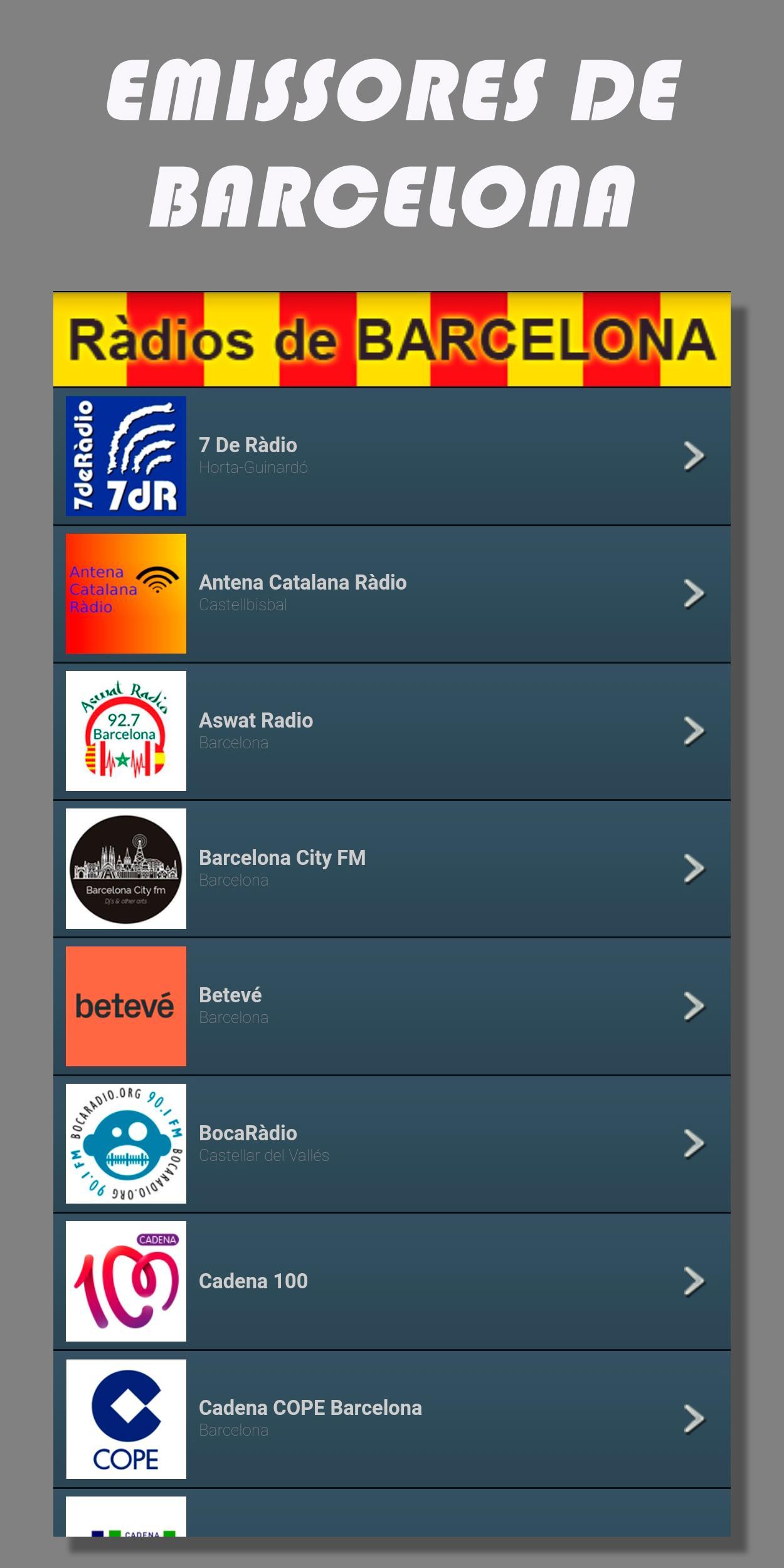 Radios de Cataluña FM online en directo - España for Android - APK Download
