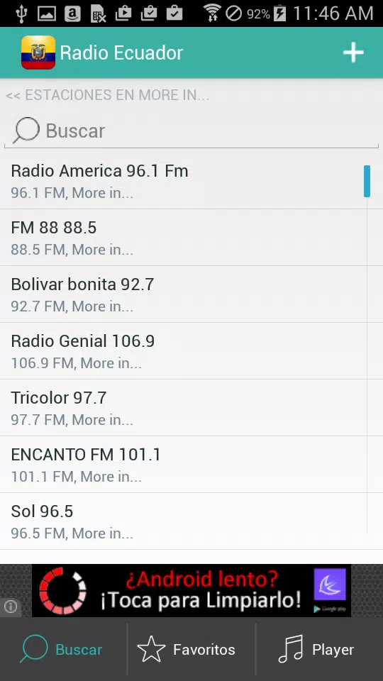 Descarga de APK de Radios de Ecuador - En Vivo para Android