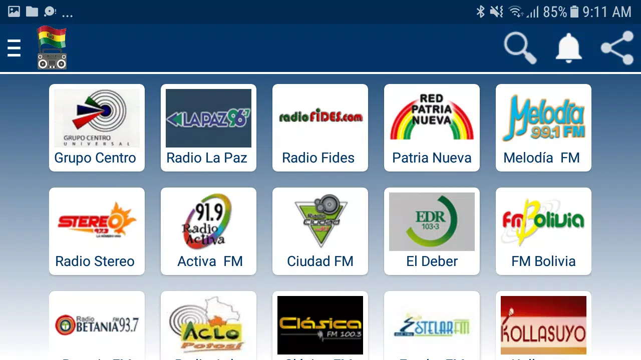 Radios de Bolivia en vivo GRATIS APK pour Android Télécharger