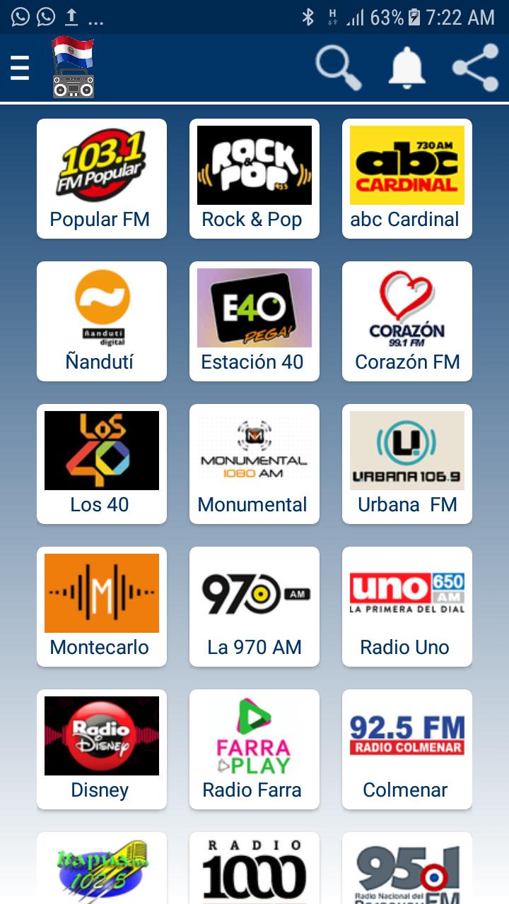 Radios de Paraguay en vivo GRATIS APK per Android Download