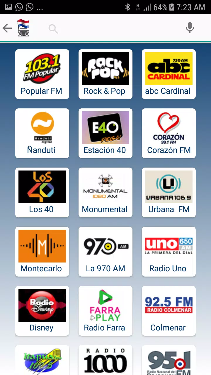 Descarga de APK de Radios de Paraguay en vivo GRATIS para Android