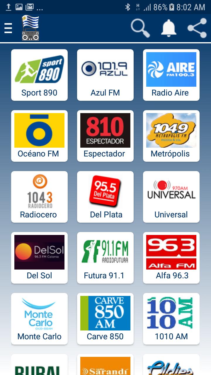 caminar Dinamarca Cuerda Radios de Uruguay en vivo GRATIS APK pour Android Télécharger