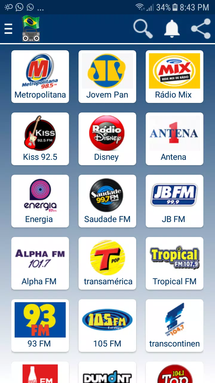 Descarga de APK de Radios de Brasil en vivo GRATIS para Android
