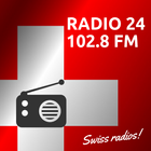 Radio 24 102.8 FM Listen Online Free أيقونة