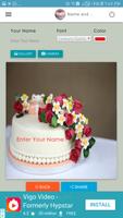 Name and Photo on Cake capture d'écran 1