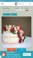 Name and Photo on Cake captura de pantalla 1