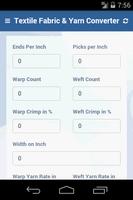 Textile Fabric Costing capture d'écran 1