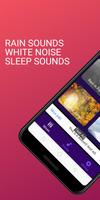 Poster rain sounds - white noise with sleep sounds