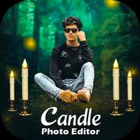 Candle Photo Editor Affiche