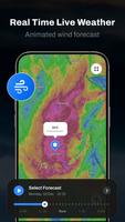 Live Earth Zoom Weather Map Poster