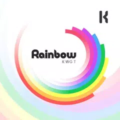 Rainbow Kwgt アプリダウンロード