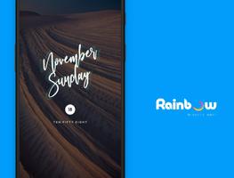 Rainbow Kwgt تصوير الشاشة 3