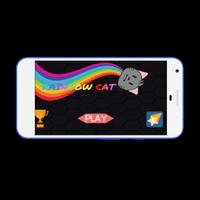 Rainbow Cat Plakat
