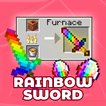 Rainbow Sword Mod for Minecraft