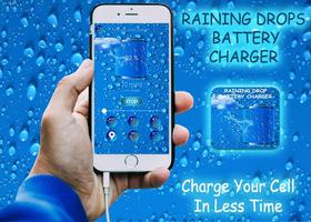 Raining Drops Battery Charger स्क्रीनशॉट 1