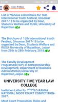 Rajasthan University screenshot 1