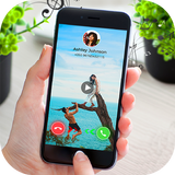 Video Ringtone Incoming Call आइकन
