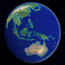 Carte politique de la planète Terre APK