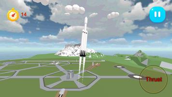 Space Rocket Manual Launcher captura de pantalla 1