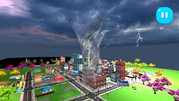Tornado Rain and Thunder تصوير الشاشة 1
