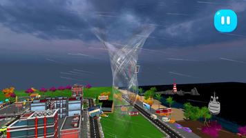 Tornado Rain and Thunder تصوير الشاشة 2