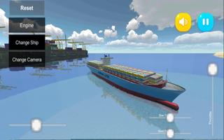 Atlantic Virtual Line Ships plakat