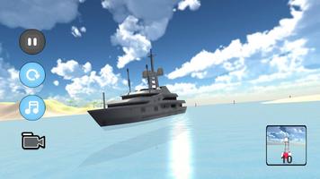 Yacht Ship Sim Ekran Görüntüsü 1
